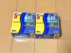 SONY 3.5型MOディスク 640MB 5枚入×2パックのサムネイル