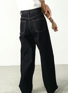 AZUL BY MOUSSY ハイウエスト ワイド デニムのサムネイル