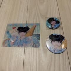 iLiFEくじ 虹羽みに クリアカード 缶バッジ×2 - メルカリ