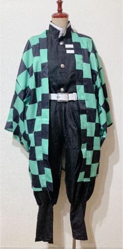 鬼滅の刃 炭治郎風 コスプレ衣装 Mのサムネイル