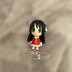けいおん！サンタフィギュア澪mio 伊藤園 キャンペーン ミニフィギュア