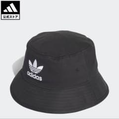 新品 adidas originalブラック ハット 帽子 オリジナルスのサムネイル