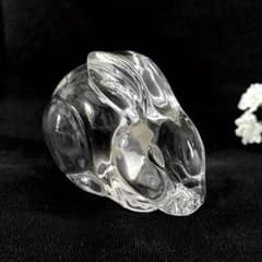 美品✨Val Saint Lambert クリスタル ガラス 兎 置物 ベルギー - メルカリ