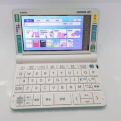 CASIO 電子辞書 XD-SX4810 ミントグリーン GN 高校生|mercariメルカリ 