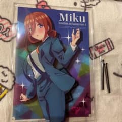 五等分の花嫁 三玖 アクリルアートパネル ☆のサムネイル