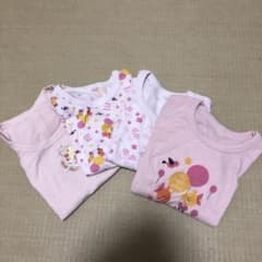 西松屋アンダーシャツ 4枚セット 100cm ピンクのサムネイル