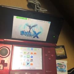 3DSレッドとポケモンX・ドラゴンクエストⅪ・ポケモンハートゴールド）充電器付きのサムネイル