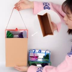 【花箱が３つ出現！】Paper Bag Flower解説動画付き（0423）のサムネイル