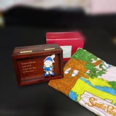Y*p様 サンリオ 木製小物入れ タオル セットのサムネイル