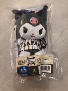 タイトーくじ 侍ジャパン×サンリオD賞 カラビナ付きマスコット応援　クロミちゃんのサムネイル