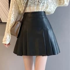 shein レザー　スカート　Sのサムネイル