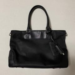 【美品】ペッレモルビダ 2way ビジネスバッグ キャピターノ ブラック レザーのサムネイル