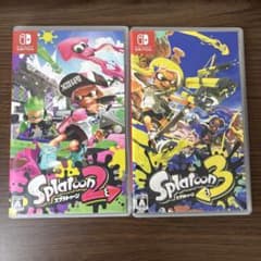 スプラトゥーン2 & 3 Nintendo Switch ソフトセット - メルカリ