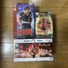 刃牙 フィギュア 3種セット 範馬勇次郎 ビスケット・オリバのサムネイル