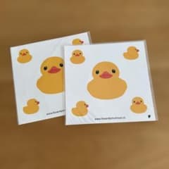 未開封新品）ラバーダック ステッカー 2枚のサムネイル