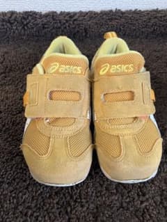 ASICS ベルクロシューズ イエローのサムネイル