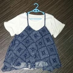 2枚セット☆シフォンキャミソール　4Lサイズのサムネイル
