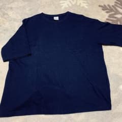 無地 Tシャツ 紺のサムネイル