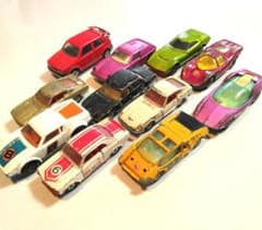 日本製トミカ & 英国製ミニカー　11台セット（ハコスカ、アダムス・プローブ） 日本製トミカ & 英国製ミニカー 11台セット（ハコスカ、アダムス