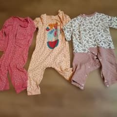 ベビー服 ロンパース 3点セットのサムネイル