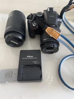 NikonD5300 デジタル一眼レフカメラ　レンズ２つセットのサムネイル