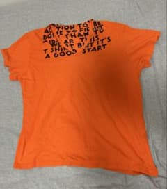 MARTIN MARGIELA AIDS Tシャツ オレンジ M相当タグ劣化ありのサムネイル