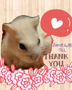 Zenさん♡( ᴗ̤ .̮ ᴗ̤人) アリガトォ*•.❥*のサムネイル