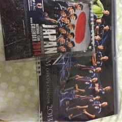 サッカー日本代表過去のカレンダーのサムネイル