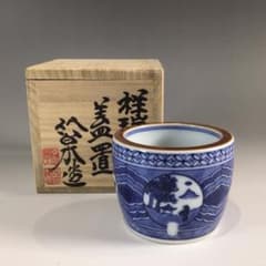 P362 蓋置 『林泉造』『染付』『祥瑞丸紋』 共箱 茶道具 - メルカリ