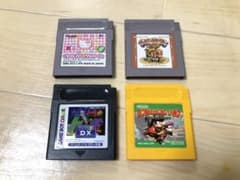 GB ゲームボーイ ソフト4本のサムネイル