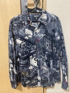 ポールスミス　Paul Smith 総柄シャツ　コミカルデザインのサムネイル