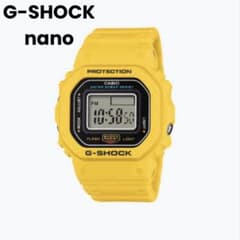 新品】G-SHOCK DWN-5600-9JR イエロー リングウォッチ ナノ - メルカリ