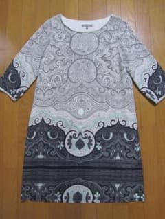 難あり　ローラアシュレイ　８分袖ワンピース　１１