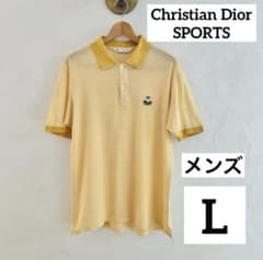 Christian Dior SPORTS メンズ 半袖 ポロシャツL 刺繍ロゴ - メルカリ