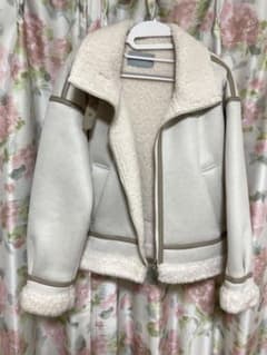Thumbnail of JILL STUART 新品未使用アイボリー フリースボアジャケット