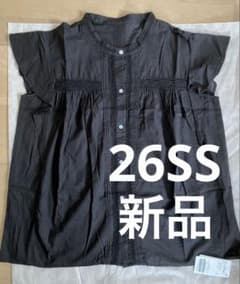 2026SS フリルスリーブレースブラウス ブラック Spick & Span - メルカリ