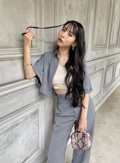 GRL グレイル セットアップ ブルー Sのサムネイル