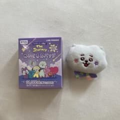 파미마 한정 BT21 봉제인형 배지 RJ