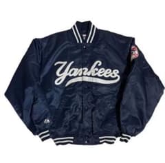 Majestic/ヤンキース/スタジャン/XL/90s/Yankees/ネイビーのサムネイル