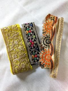 インド刺繍リボン　ヴィンテージデザインのサムネイル