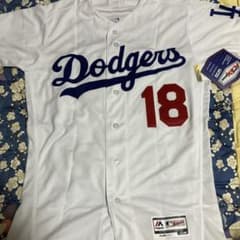 前田健太　ドジャース時代のユニフォーム　SIZE40（日本ではＭサイズ相当）新品 前田健太 ドジャース時代のユニフォーム SIZE40（日本ではMサイズ相当