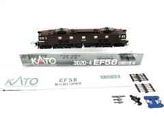 KATO 3020-4 EF58 初期形大窓 茶 Nゲージ - メルカリ
