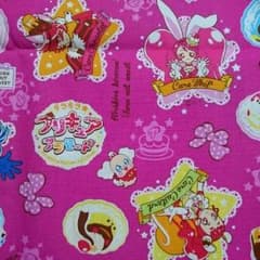Rii様ご専用☆プリキュアアラモード はぎれ 生地☆ 約105㎝×50㎝のサムネイル