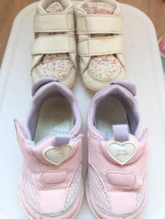 キッズスニーカー　2足セットasics他 13.0cm(まとめ割可能)のサムネイル