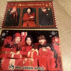 Mrs. GREEN APPLE クリスマスカードのサムネイル