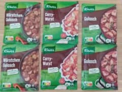 クノール ドイツ料理 カレーブルスト グラッシュ ソーセージグラッシュ 各2個のサムネイル