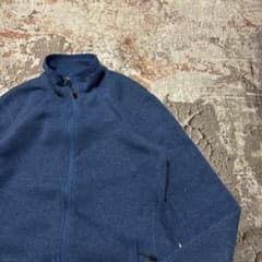 NIKE ACG ニットフリースジャケット M 青 ベターセーター