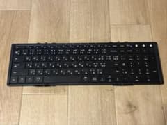 折りたたみ式 ワイヤレスキーボード 本体のサムネイル