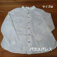 パラスパレス】綿花柄ブラウスМ - メルカリ