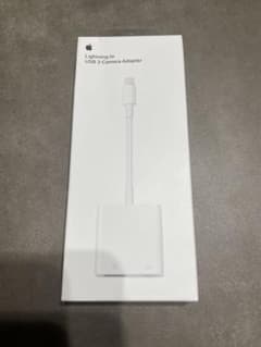 Apple Lightning - USB 3カメラアダプタ MK0W2AM/Aのサムネイル